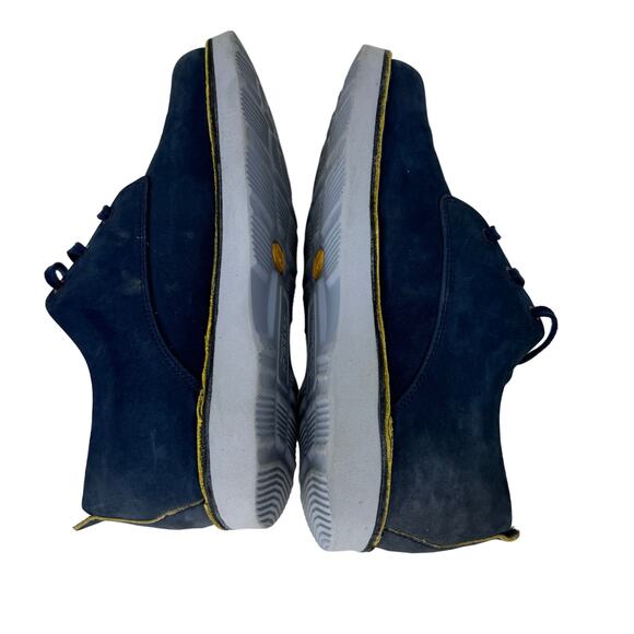 Samuel Hubbard Shoes Nubuck Leather Lace Up M1100-016 Navy Mens Size 10 Wide - Picture 8 of 10